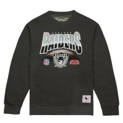 Apparel Mitchell & Ness Hoodies & Sweatshirts-Inzone Crew Oakland Raiders