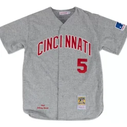 Jerseys Mitchell & Ness -Johnny Bench 1969 Authentic Jersey Cincinnati Reds