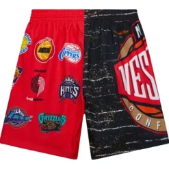Apparel Mitchell & Ness Shorts-Jumbotron 3.0 Shorts All Star West