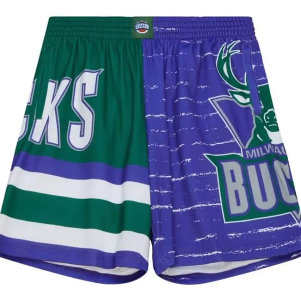 Apparel Mitchell & Ness Shorts-Jumbotron 3.0 Shorts Milwaukee Bucks