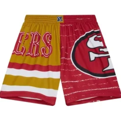 Apparel Mitchell & Ness Shorts-Jumbotron 3.0 Shorts San Francisco 49Ers