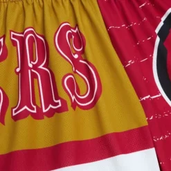Apparel Mitchell & Ness Shorts-Jumbotron 3.0 Shorts San Francisco 49Ers