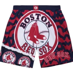 Apparel Mitchell & Ness Shorts-Jumbotron 2.0 Sublimated Shorts Boston Red Sox