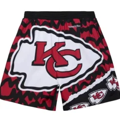 Apparel Mitchell & Ness Shorts-Jumbotron 2.0 Sublimated Shorts Kansas City Chiefs