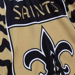 Apparel Mitchell & Ness Shorts-Jumbotron 2.0 Sublimated Shorts New Orleans Saints