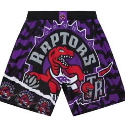 Apparel Mitchell & Ness Shorts-Jumbotron 2.0 Sublimated Shorts Toronto Raptors