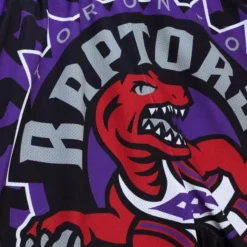 Apparel Mitchell & Ness Shorts-Jumbotron 2.0 Sublimated Shorts Toronto Raptors