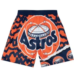 Apparel Mitchell & Ness Shorts-Jumbotron 2.0 Sublimated Shorts Houston Astros