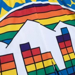 Apparel Mitchell & Ness Shorts-Jumbotron 2.0 Sublimated Shorts Denver Nuggets