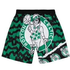 Apparel Mitchell & Ness Shorts-Jumbotron 2.0 Sublimated Shorts Boston Celtics