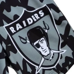 Apparel Mitchell & Ness Shorts-Jumbotron 2.0 Sublimated Shorts Oakland Raiders