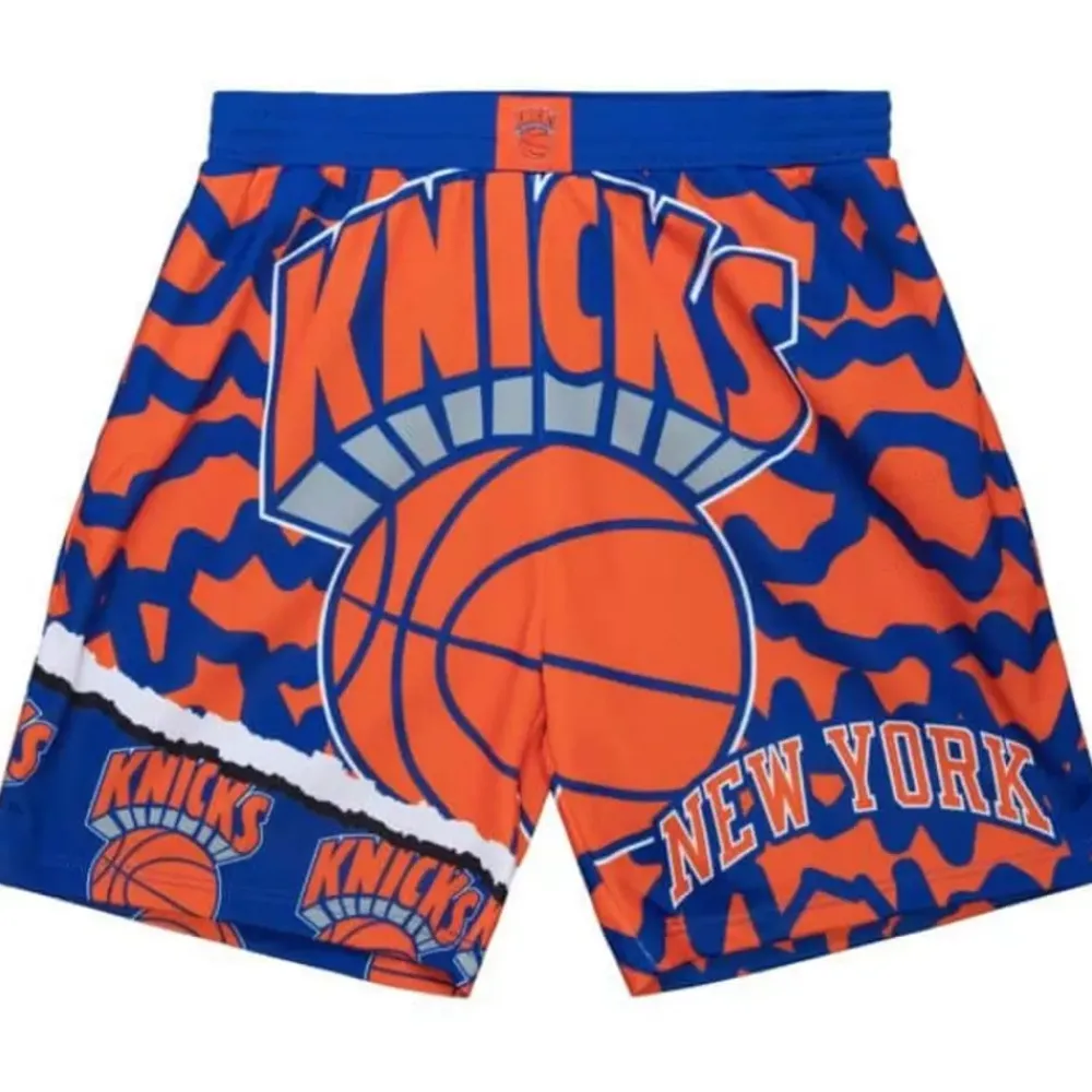 Apparel Mitchell & Ness Shorts-Jumbotron 2.0 Sublimated Shorts New York Knicks