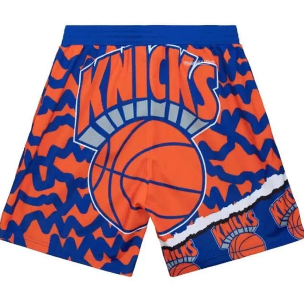 Apparel Mitchell & Ness Shorts-Jumbotron 2.0 Sublimated Shorts New York Knicks