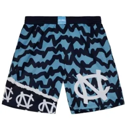 Apparel Mitchell & Ness Shorts-Jumbotron 2.0 Sublimated Shorts University Of North Carolina