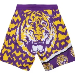 Apparel Mitchell & Ness Shorts-Jumbotron 2.0 Sublimated Shorts Louisiana State University