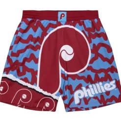 Apparel Mitchell & Ness Shorts-Jumbotron 2.0 Sublimated Shorts Philadelphia Phillies
