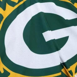 Apparel Mitchell & Ness Shorts-Jumbotron 2.0 Sublimated Shorts Green Bay Packers