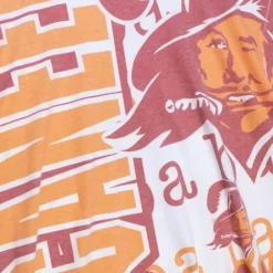 Apparel Mitchell & Ness T-Shirts & Tops-Jumbotron 2.0 Sublimated Ss Tee Tampa Bay Buccaneers