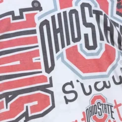 Apparel Mitchell & Ness T-Shirts & Tops-Jumbotron 2.0 Sublimated Ss Tee Ohio State