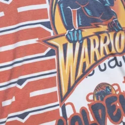 Apparel Mitchell & Ness T-Shirts & Tops-Jumbotron 2.0 Sublimated Ss Tee Golden State Warriors