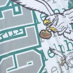 Apparel Mitchell & Ness T-Shirts & Tops-Jumbotron 2.0 Sublimated Ss Tee Philadelphia Eagles