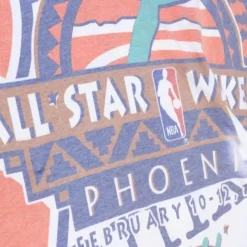 Apparel Mitchell & Ness T-Shirts & Tops-Jumbotron 2.0 Sublimated S/S Tee All Star 1995-96