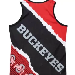 Apparel Mitchell & Ness T-Shirts & Tops-Jumbotron 2.0 Sublimated Tank Ohio State