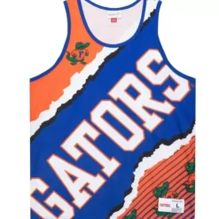 Apparel Mitchell & Ness T-Shirts & Tops-Jumbotron 2.0 Sublimated Tank University Of Florida