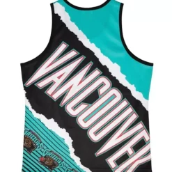 Apparel Mitchell & Ness T-Shirts & Tops-Jumbotron 2.0 Sublimated Tank Vancouver Grizzlies