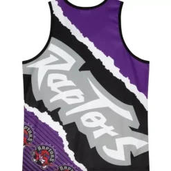 Apparel Mitchell & Ness T-Shirts & Tops-Jumbotron 2.0 Sublimated Tank Toronto Raptors