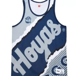 Apparel Mitchell & Ness T-Shirts & Tops-Jumbotron 2.0 Sublimated Tank Georgetown University