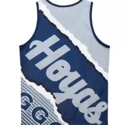 Apparel Mitchell & Ness T-Shirts & Tops-Jumbotron 2.0 Sublimated Tank Georgetown University