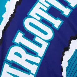 Apparel Mitchell & Ness T-Shirts & Tops-Jumbotron 2.0 Sublimated Tank Charlotte Hornets