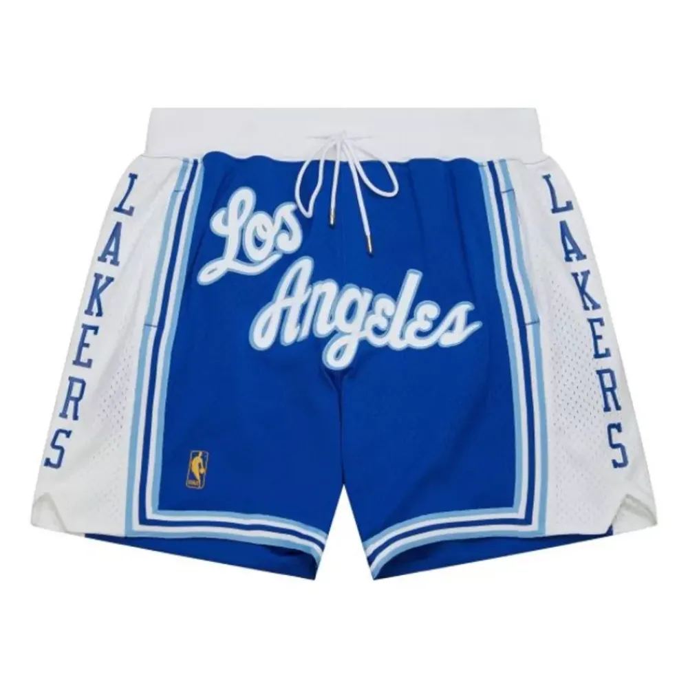 Shorts Mitchell & Ness -Just Don Blue 7 Inch Shorts Los Angeles Lakers