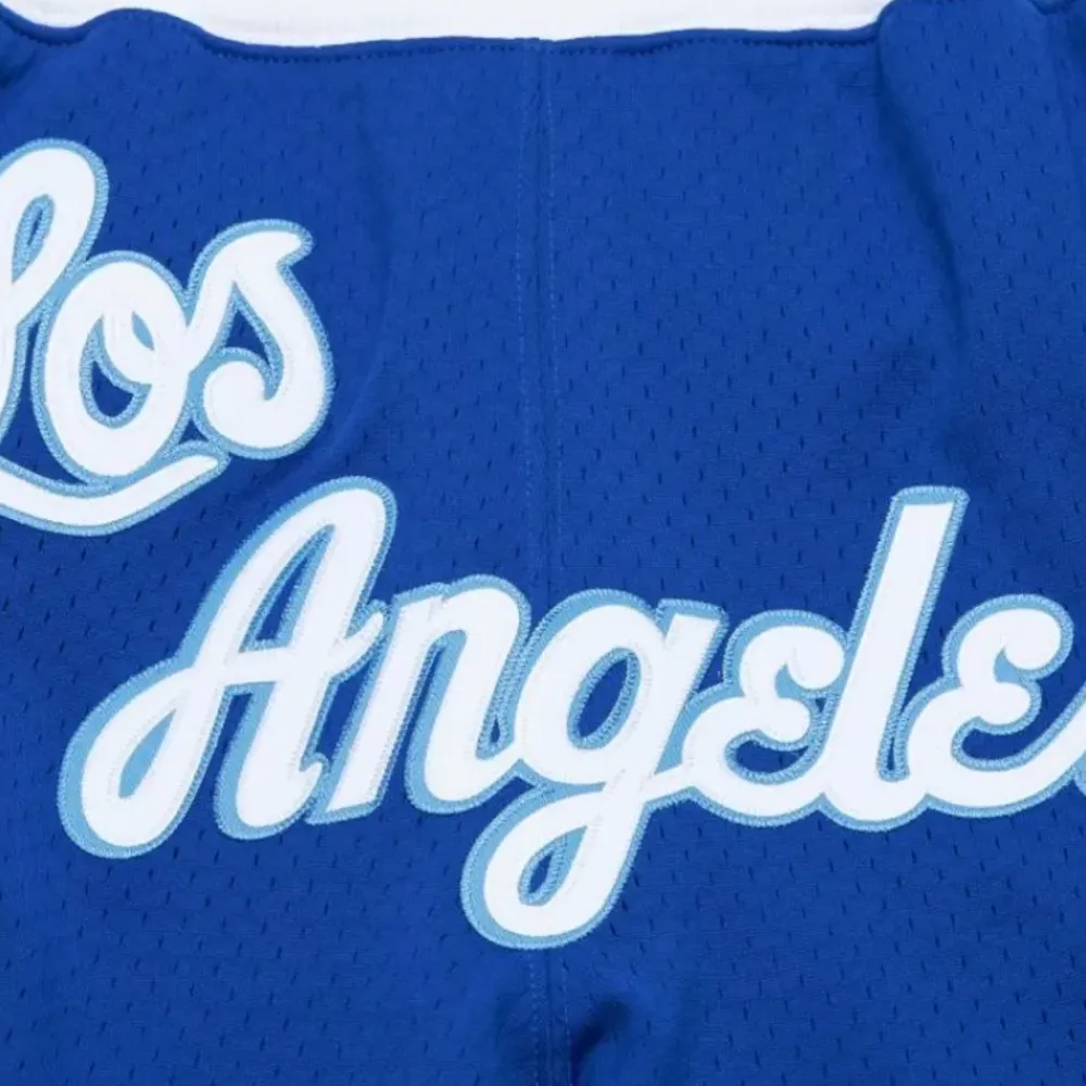 Shorts Mitchell & Ness -Just Don Blue 7 Inch Shorts Los Angeles Lakers