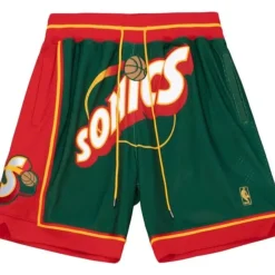Shorts Mitchell & Ness -Just Don Hardwood Classics Shorts Seattle Supersonics