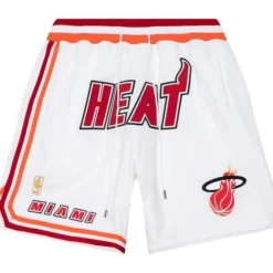 Shorts Mitchell & Ness -Just Don Hardwood Classics Shorts Miami Heat
