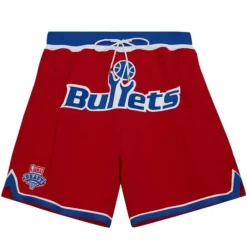 Shorts Mitchell & Ness -Just Don Hardwood Classics Shorts Washington Bullets 1993