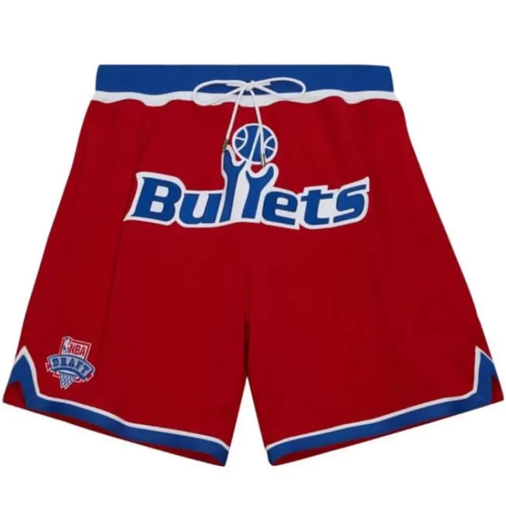 Shorts Mitchell & Ness -Just Don Hardwood Classics Shorts Washington Bullets 1993
