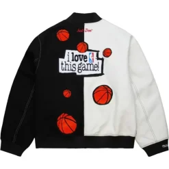 Apparel Mitchell & Ness Jackets & Outerwear-Just Don I Love This Game Wool Jacket Branded