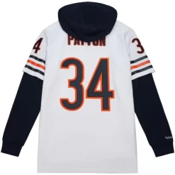 Jerseys Mitchell & Ness -Just Don Legacy Hoodie Jersey Chicago Bears Walter Payton