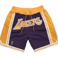 Shorts Mitchell & Ness -Just Don Shorts Los Angeles Lakers Road 1996