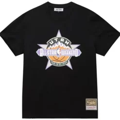 Apparel Mitchell & Ness T-Shirts & Tops-Just Don Sugar Overlay Ss Tee Nba All Star 1993-94
