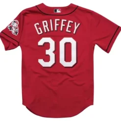 Jerseys Mitchell & Ness -Ken Griffey Jr. 2005 Alternate Authentic Jersey Cincinnati Reds