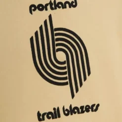 Apparel Mitchell & Ness Hoodies & Sweatshirts-Khaki Black Hoodie Portland Trail Blazers