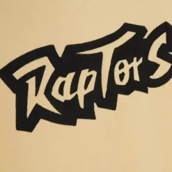 Apparel Mitchell & Ness Hoodies & Sweatshirts-Khaki Black Hoodie Toronto Raptors