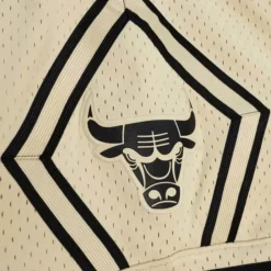 Apparel Mitchell & Ness Shorts-Khaki Black Swingman Chicago Bulls 1997-98 Shorts