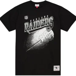 Apparel Mitchell & Ness T-Shirts & Tops-Kick Off Tee Oakland Raiders