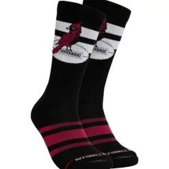 Apparel Mitchell & Ness Accessories-Lateral Crew Socks Arizona Cardinals