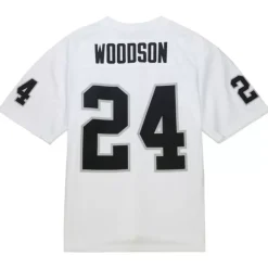 Jerseys Mitchell & Ness -Legacy Charles Woodson Oakland Raiders White 1998 Jersey